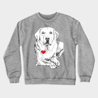 love a Labrador Crewneck Sweatshirt